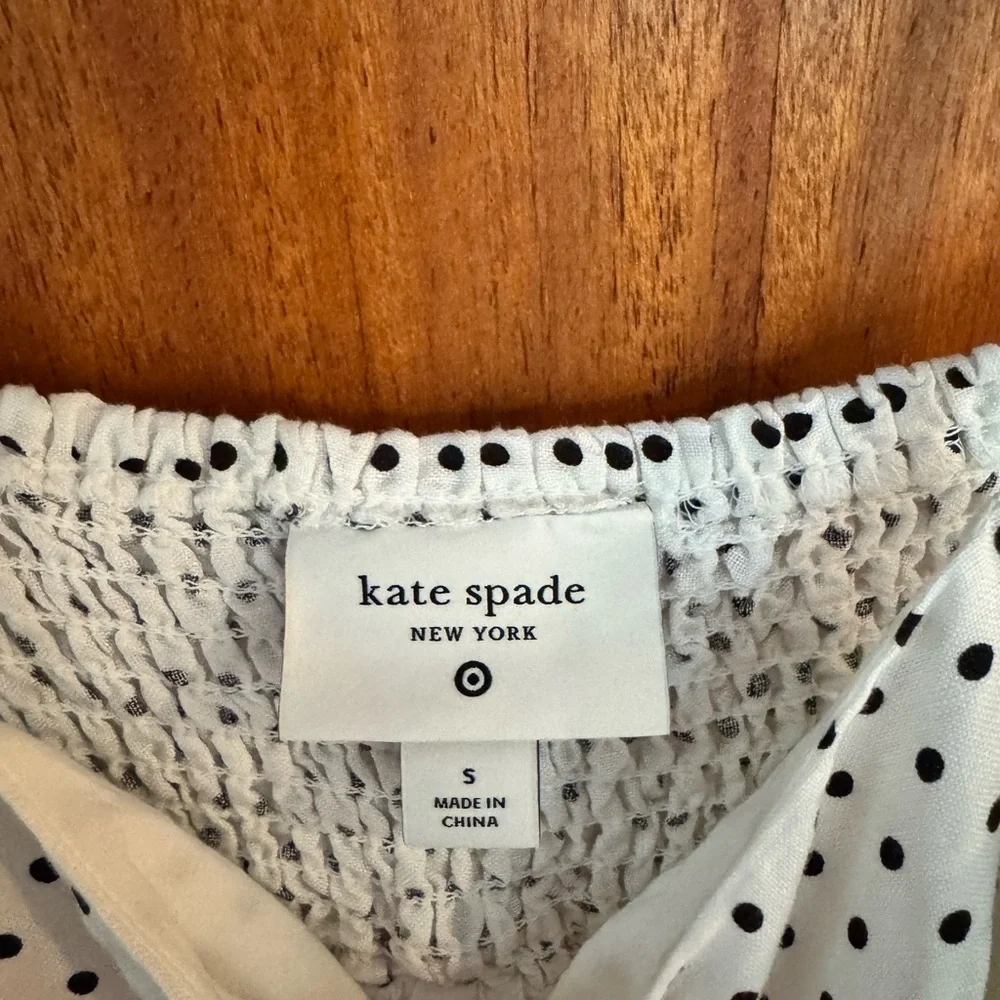 Kate Spade x Target Polka Dot Babydoll Top - Picture 5 of 5